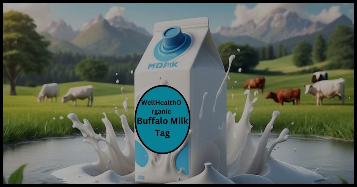 WellHealthOrganic Buffalo Milk Tag