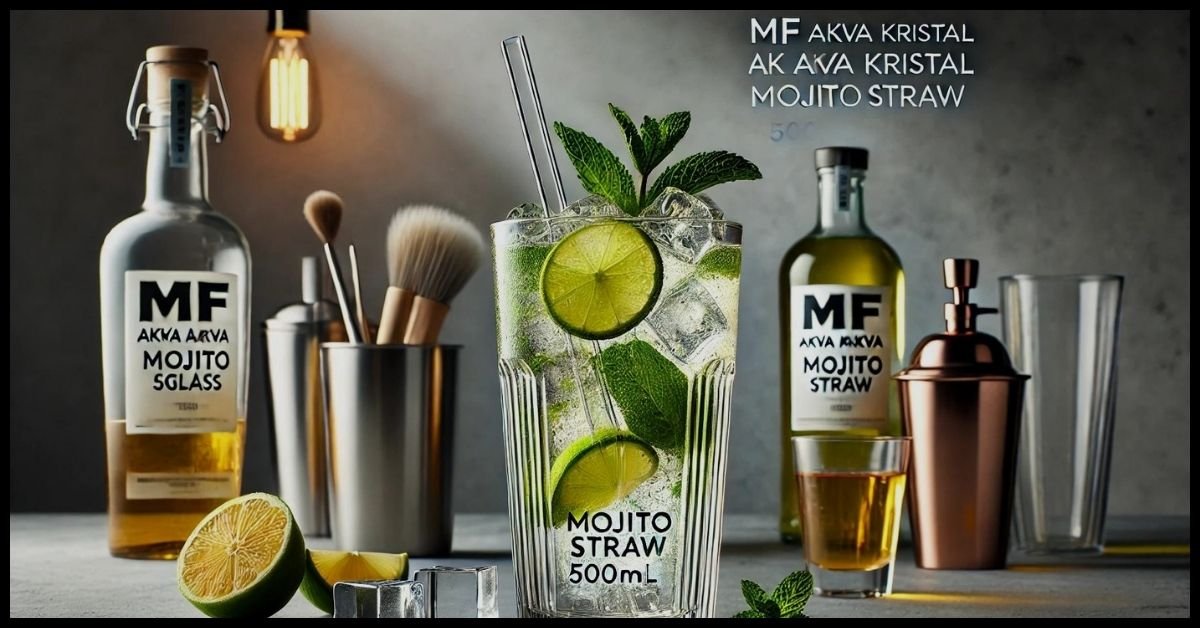 MF Akva Kristal Mojito Straw 500ml